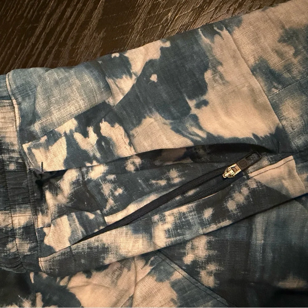 Mens Lululemon Pace Breaker Lined Short Large EUC Out Of Mind Bleached Indigo